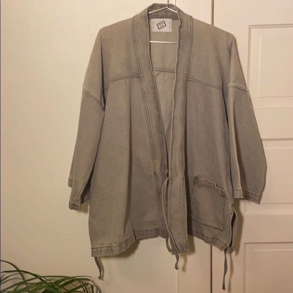 Shaina Mote Denim Karate Jacket